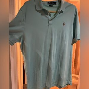 Blue Ralph Lauren Classic Fit Polo